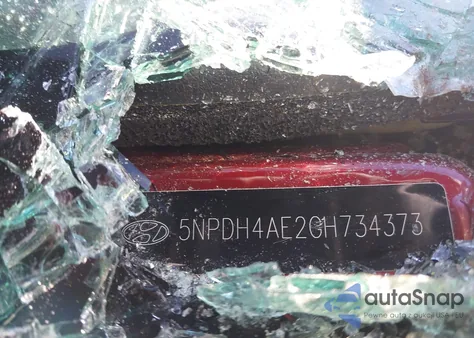 2016 Hyundai Elantra Se z USA, uszkodzony, nr VIN 5NPDH4AE2GH734373